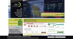 Desktop Screenshot of consorciozaragoza.es